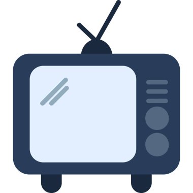 TV vektör simgesi kolayca düzenleyebilir ya da değiştirebilir