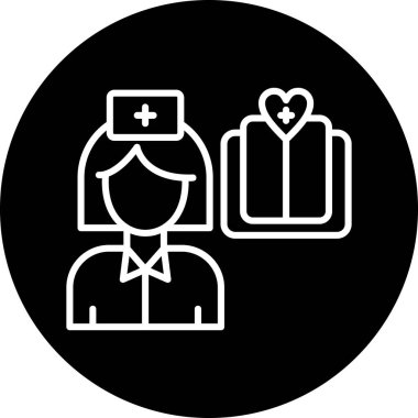 Doktor Simge vektör illüstrasyonu