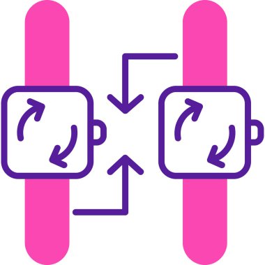 İletişim kavramı, vektör çizim basit simgesi