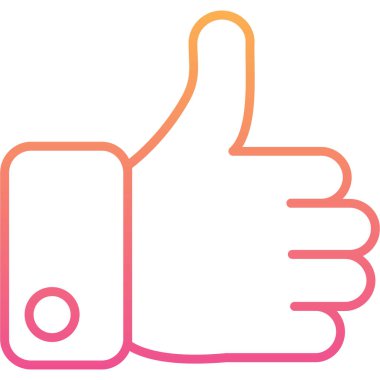 Gibi. Web simgesi basit illüstrasyon