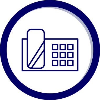 İş ve finans simgesinin vektör illüstrasyonu