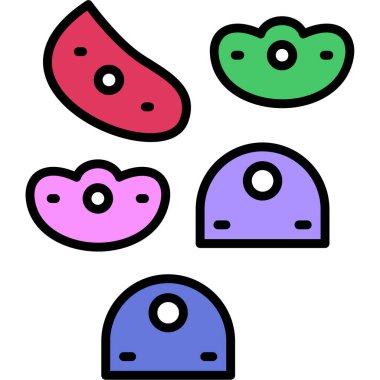 Gıda simgesinin vektör illüstrasyonu