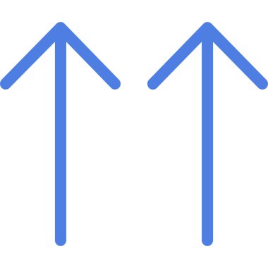 Oklar sağ dış hat vektör simgesini aşağı doğru