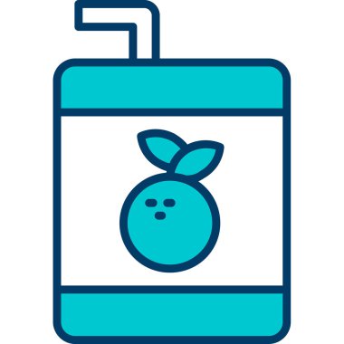 meyve ikonu vektör illüstrasyonu