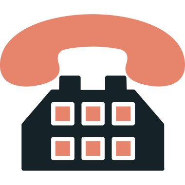 Arama düz vektör simgesi