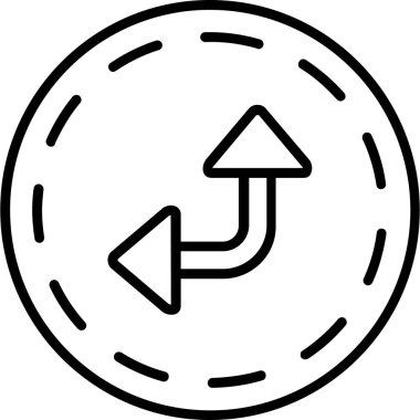 ok ok simgesi ana hat biçiminde