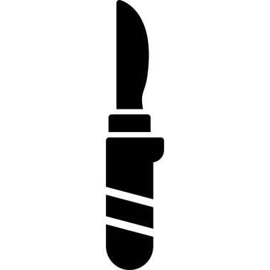bıçak vektör düz simge