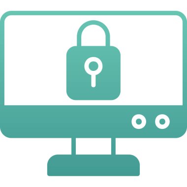 Kolayca düzenleyebilen veya düzenleyebilen Vektör simgesini kilitle