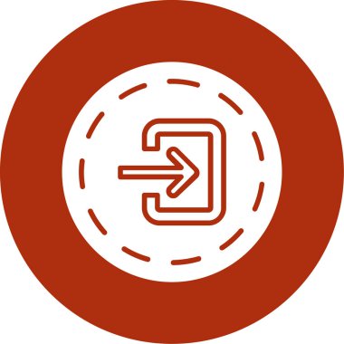 ok simgesi, vektör illüstrasyonu