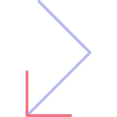 ok simgesi vektör illüstrasyonu