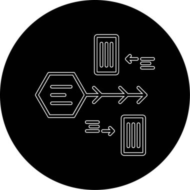 seo modern simgesinin vektör illüstrasyonu