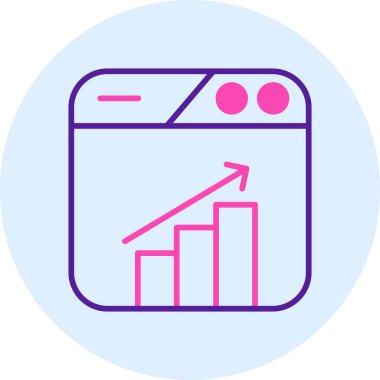 Grafik simge vektör çizim