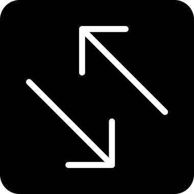 ok yönü simgeyi ana hat biçiminde taşı