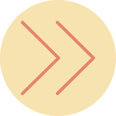 ok simgesi vektör illüstrasyonu