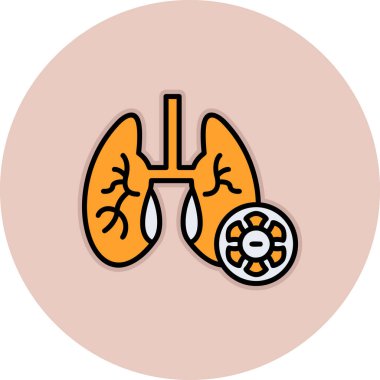 Modern bir simgenin vektör illüstrasyonu