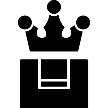 Özel ağ simgesi, vektör illüstrasyonu