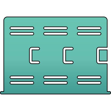 Modern b 'nin vektör illüstrasyonu eksik simgesi