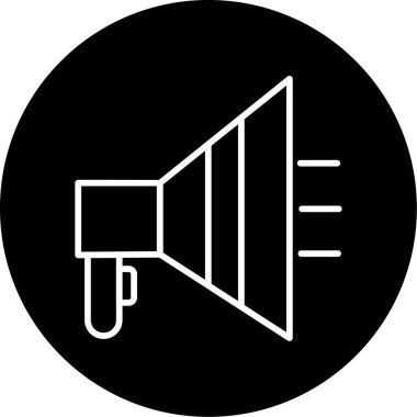 hoparlör vektör illüstrasyonu