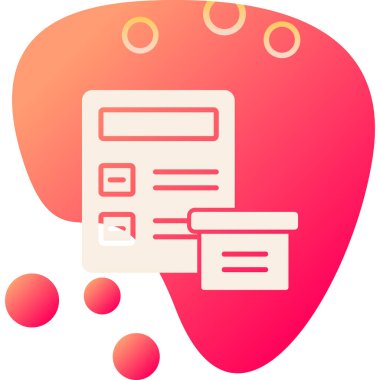 Sohbet simgesi vektör illüstrasyonu