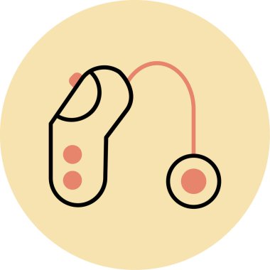 Modern bir simgenin vektör illüstrasyonu