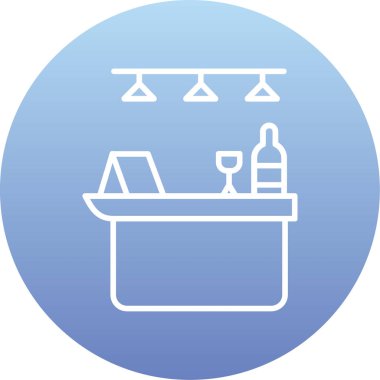 bar. Web simgesi basit tasarım