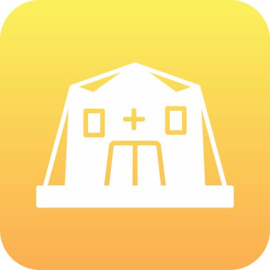 Kişisel - ticari kullanımda vektör inşaat evi simgesi