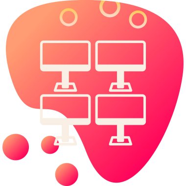 seo modern simgesinin vektör illüstrasyonu