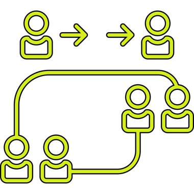 insanlar simge vektör illüstrasyonu