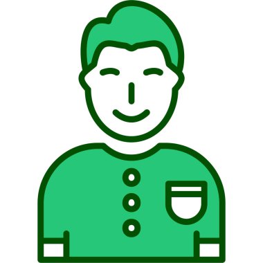 avatar. Web simgesi basit tasarım