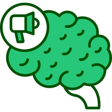 Beyin fincanı çay ikonu