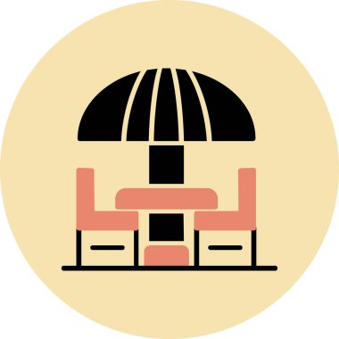 Vektör illüstrasyonu, simge ögesi arkaplanı