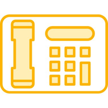 Hesap makinesi. Web simgesi basit illüstrasyon