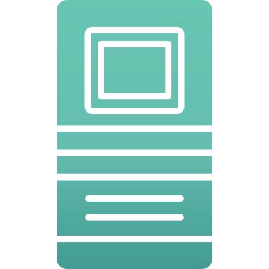 Modern b 'nin vektör illüstrasyonu eksik simgesi