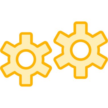 Teçhizat Web simgesi basit illüstrasyon