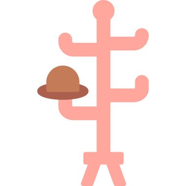 Şapka. Web simgesi basit illüstrasyon