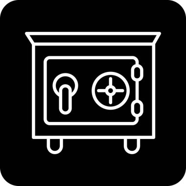 A 'nın eşsiz vektör çizgisi simgesi