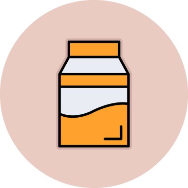 Çubuk simgesi olan bir kavanozun vektör çizimi