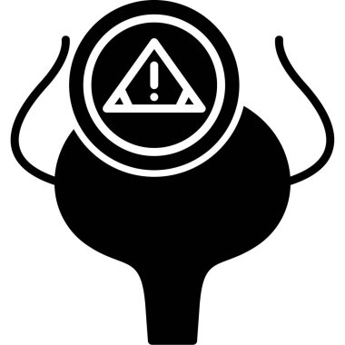 Bir büyüteç simgesinin vektör illüstrasyonu