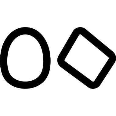 ok simgesi beyaz arkaplan vektör çiziminde izole edildi