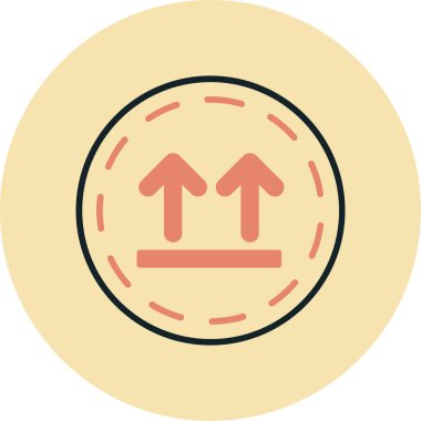 Bir çember simgesinin gösterimi