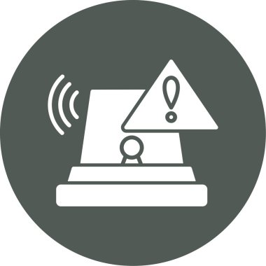 Uydu simgesinin vektör çizimi