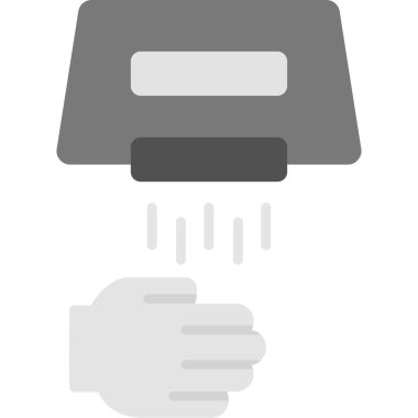 Kredi kartı ödeme simgesi sağlam stil