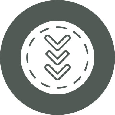 Soyut arkaplanda işaretleme simgesini işaretle