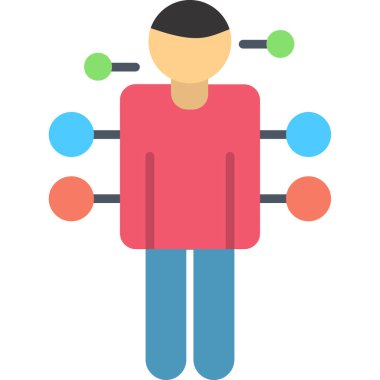 ağ bağlantı vektörü simgesi