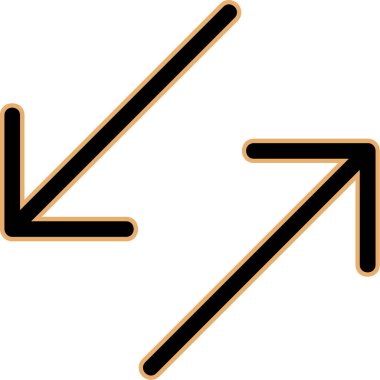 Yön okları dış çizgi simgesini çevrelesin