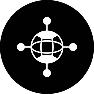 seo modern simgesinin vektör illüstrasyonu