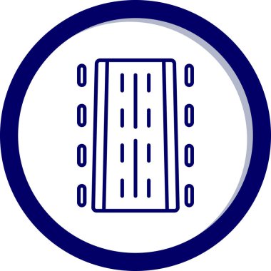 Araba ikonu. Web için araba vektör simgelerinin basit illüstrasyonu