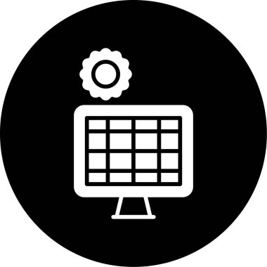 Takvim simgesi vektör illüstrasyonu