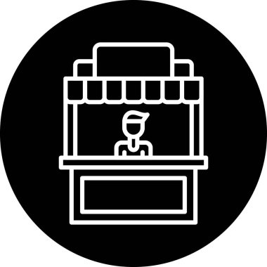 Gıda simgesinin vektör illüstrasyonu