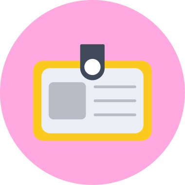 Belge. Web simgesi basit illüstrasyon